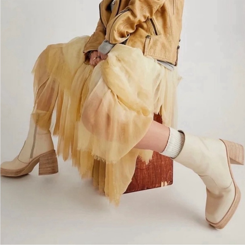Free People Ruby platform bootie